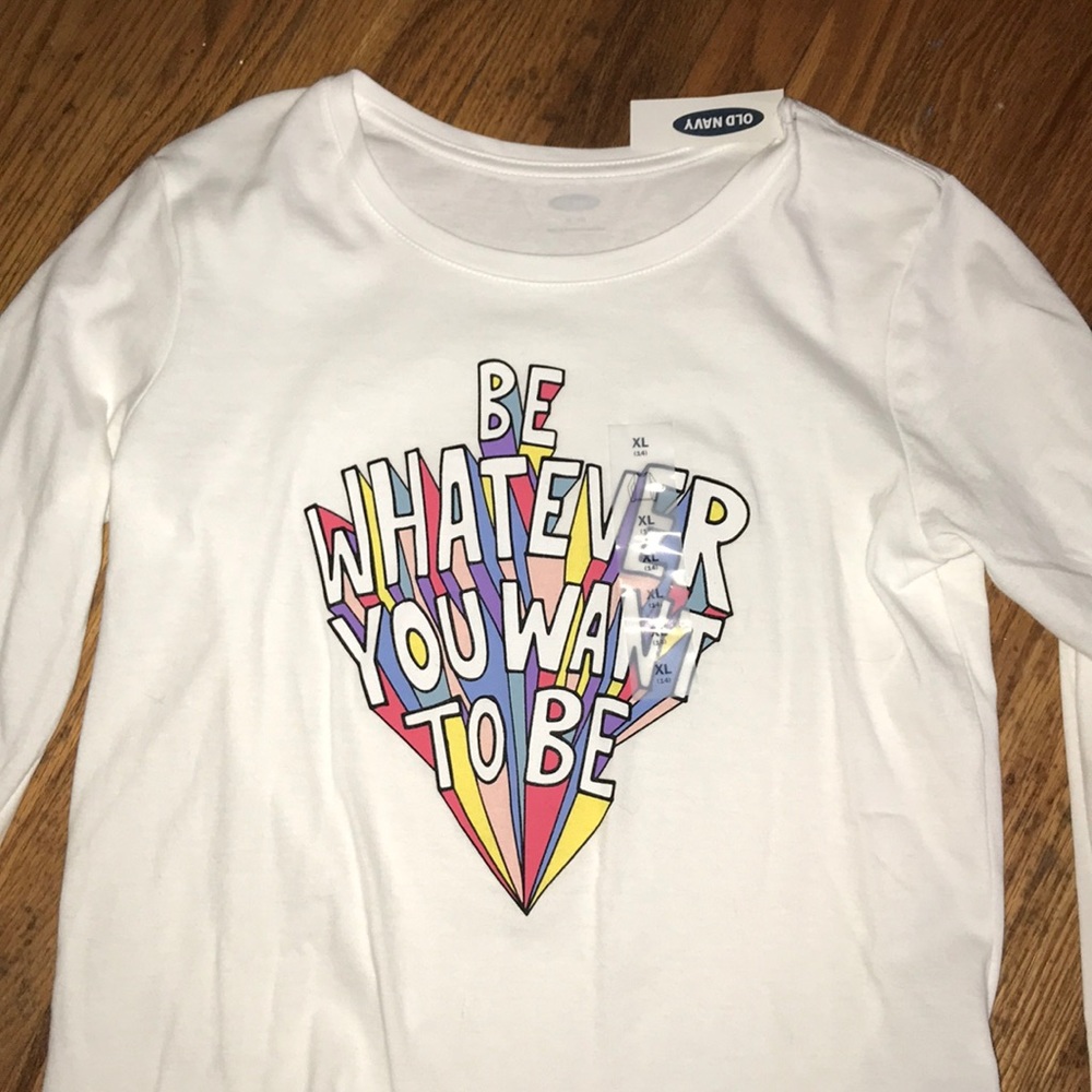 Printed White Tee Shirt
